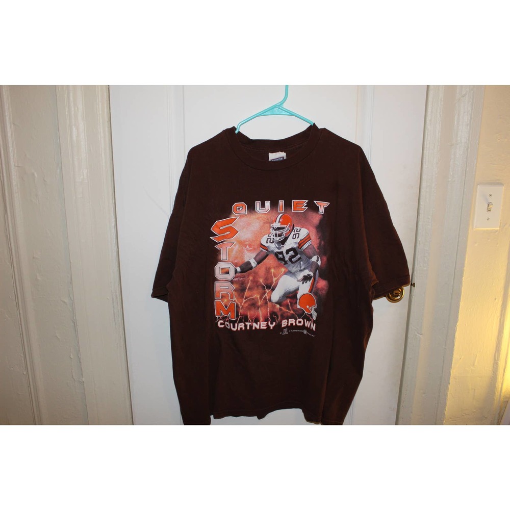 VINTAGE BROWNS NFL TEE COURTNEY BROWN